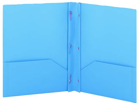 plastic pocket folders|plastic pocket folder with brads.